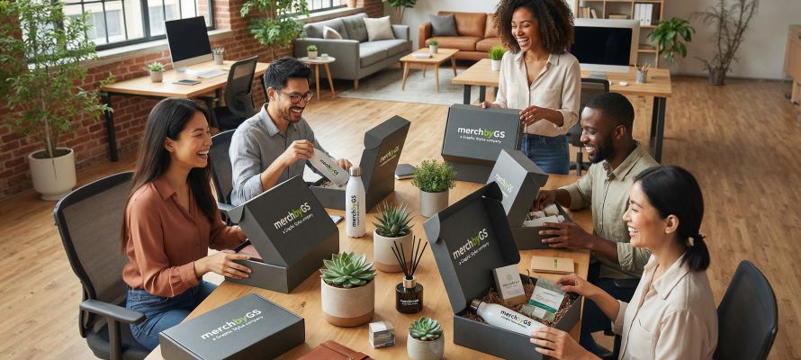 Boost Morale with Branded Corporate Gifts from Merch by Graphic Stylus