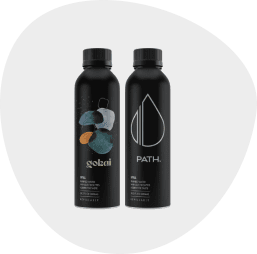 Branded reusable water bottle