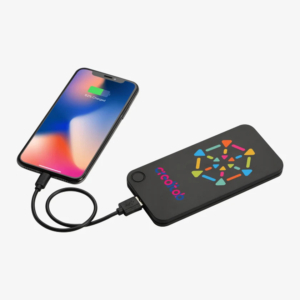 Custom Powerbank with 2-in-1 Cable
