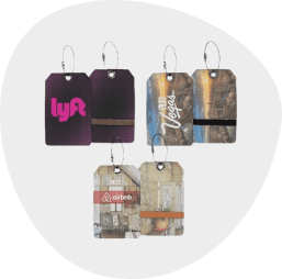 Custom luggage tags