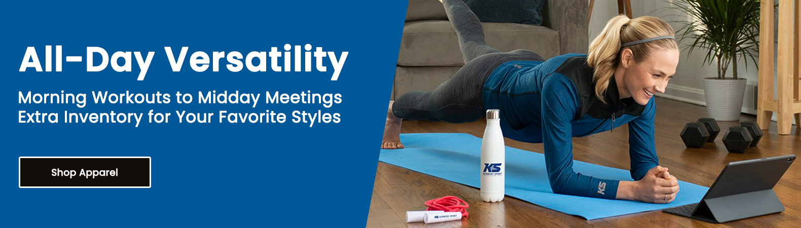 Custom Branded Merch for Workouts and Meetings