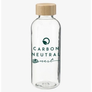 Sona 22oz RPET Reusable Bottle w/ FSC® Bamboo Lid | SM-6924
